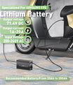 NOEIFEVO 71.4V 20A Lithium-batterilader til 60V 62.9V 17S Lithium-Li-Ion-Lipo-batteri, LCD-skærm, justerbar strøm, lader til E-cykel, scooter, elektrisk motorcykel