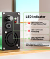 NOEIFEVO 14.6V 10A LiFePO4 Batterie-Ladegerät für 4S 12V 12.8V LiFePO4 Batterie,  Kühlventilator, automatischer Abschaltung(GREEN)