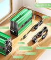 NOEIFEVO 14.6V 10A LiFePO4 Batterie-Ladegerät für 4S 12V 12.8V LiFePO4 Batterie,  Kühlventilator, automatischer Abschaltung(GREEN)