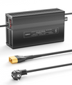 NOEIFEVO 117.6V 1A-12A Lithium-batteriladdare för 103.6V (96V) 28S Lithium-Li-Ion-Lipo-batteri, LCD-skärm, justerbar ström