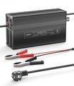 NOEIFEVO 117.6V 1A-12A Lithium-batteriladdare för 103.6V (96V) 28S Lithium-Li-Ion-Lipo-batteri, LCD-skärm, justerbar ström