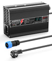 NOEIFEVO 16.8V 10A Lithium-Ladegerät für 4S 14.8V Li-Ion Lipo-Batterien, Kühlventilator, automatischer Abschaltung（BLACK）