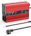 NOEIFEVO 58.8V 3A Lithium-Ladegerät für 14S 51.8V Li-Ion Lipo-Batterien, Kühlventilator, automatischer Abschaltung(RED)