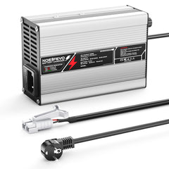 NOEIFEVO 42V 2A 3A 3.5A 4A Lithium-Oplader til 10S 37V Li-Ion Lipo Batterier, Køleventilator, Automatisk Afbrydelse