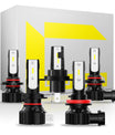 NOEIFEVO H7 H11 H4 9005 9006 Auto Koplamp Gloeilamp, 50W 10000 Lumen, 6500K Wit, 50.000 Uren Levensduur, Dimlicht en Hoogbeam