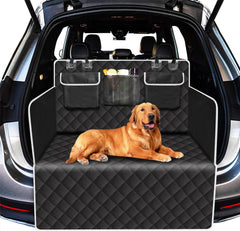 NOEIFEVO Alfombrilla para maletero de coche para mascotas, forro de carga para mascotas antiarañazos para SUV, cojín impermeable antideslizante resistente al desgaste para perros