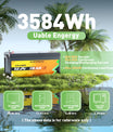NOEIFEVO D4870 51.2V 70AH Lithium Eisenphosphat Batterie LiFePO4 Akku With 80A BMS